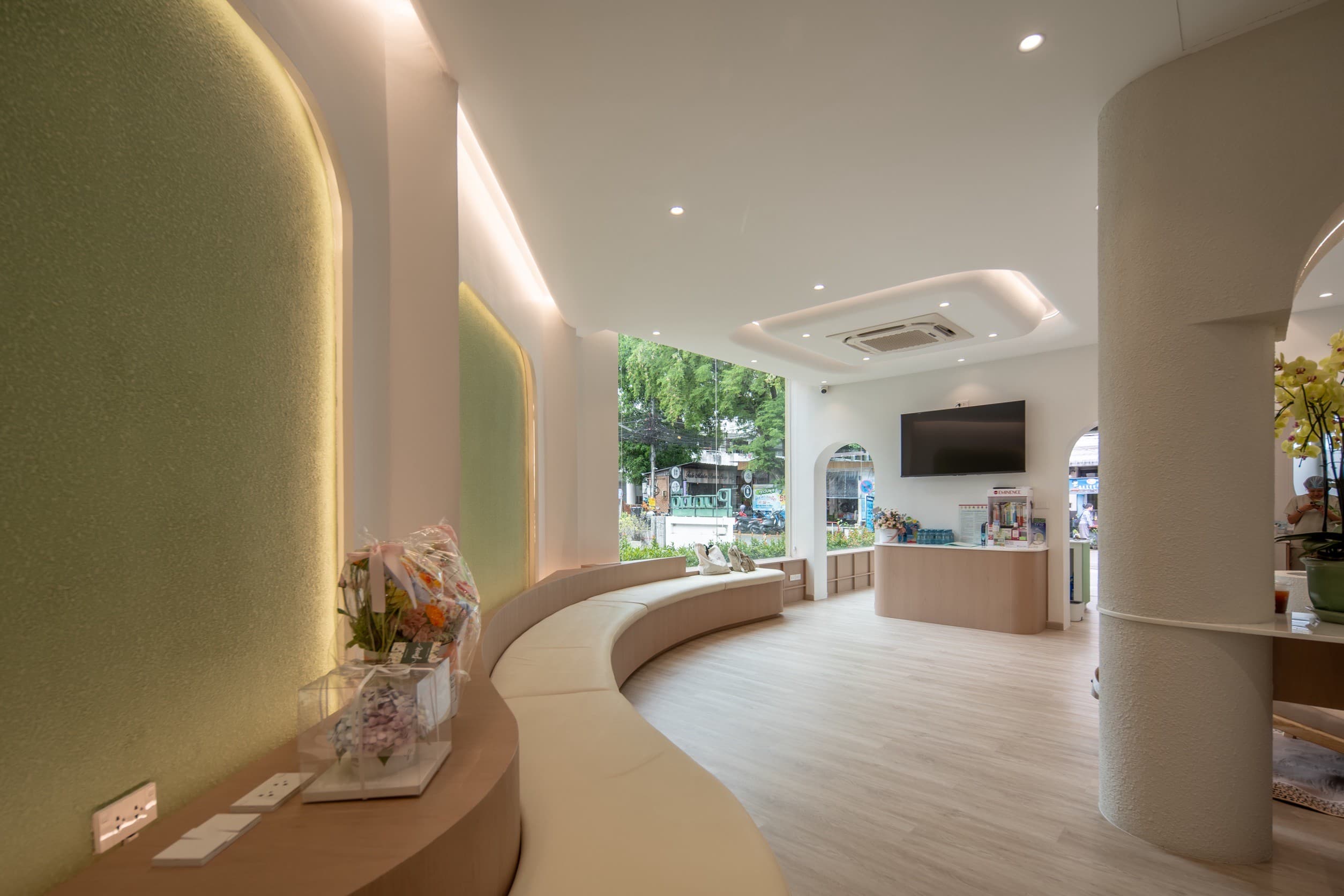บรรยากาศห้องตรวจที่ออกแบบให้เด็กผ่อนคลาย